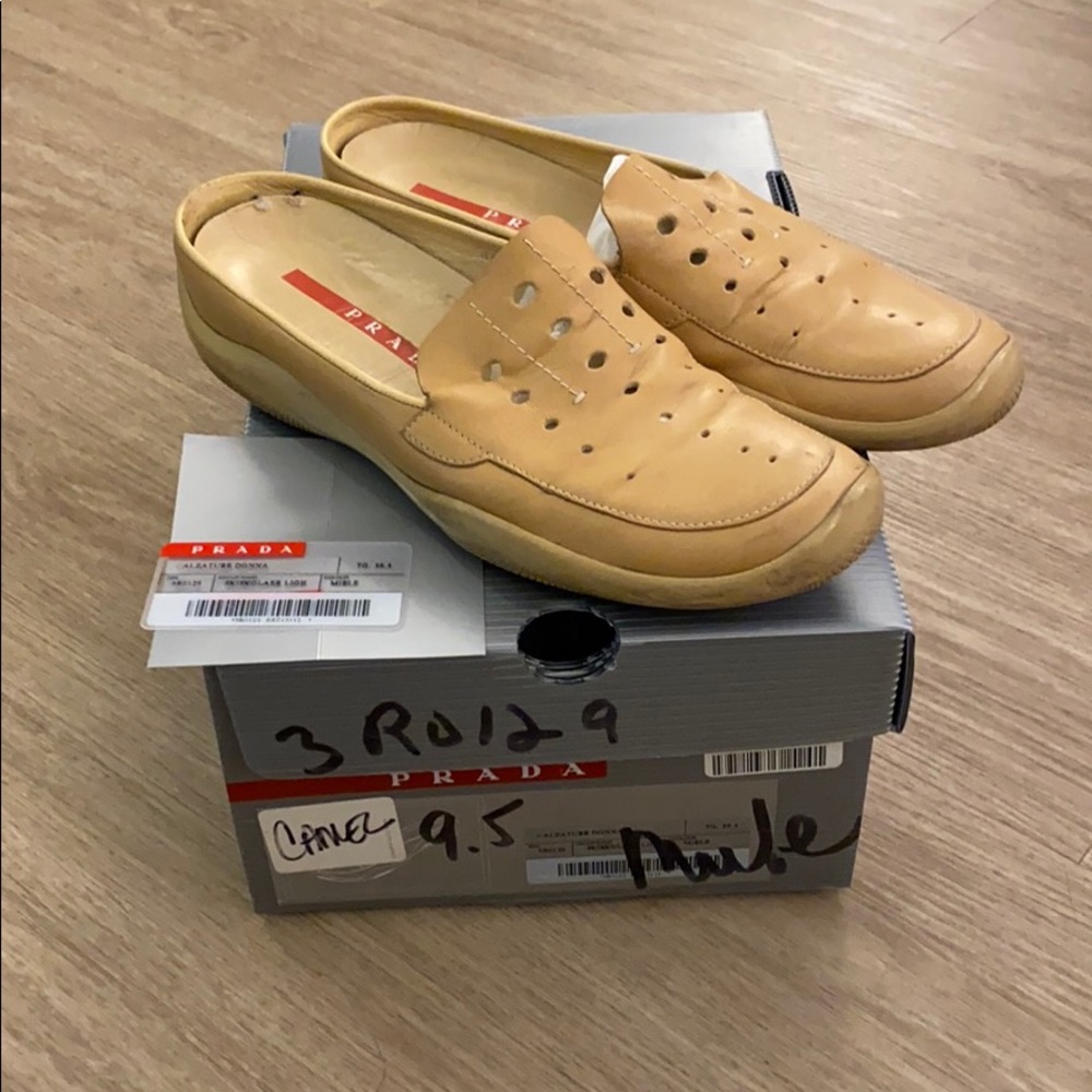 Prada Loafer Clogs